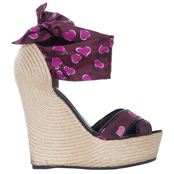 Gucci Wedge Sandals - Picture 1 of 5